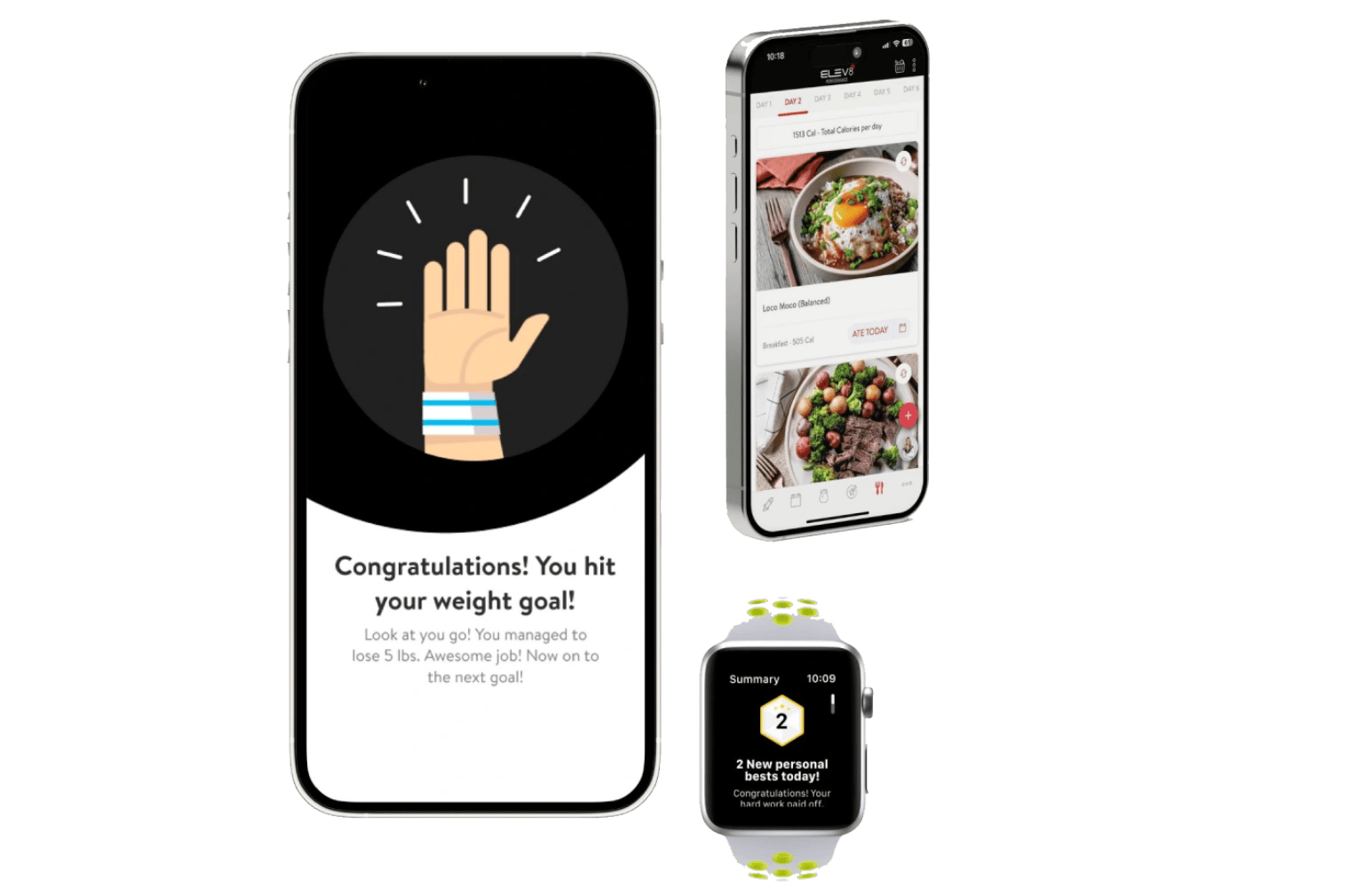Image of application look on smart devices